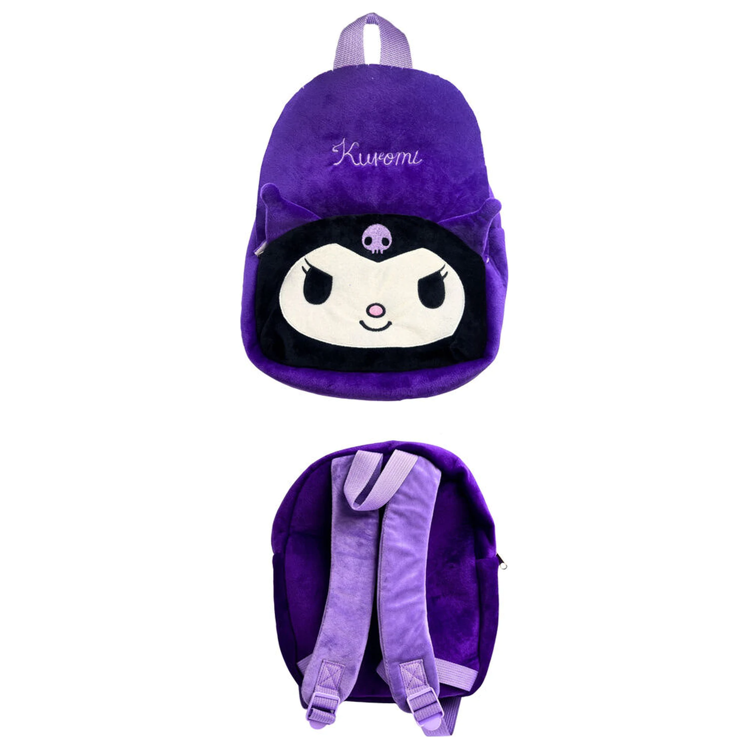 Hello Kitty Kuromi plyšový ruksak 30 cm produktová fotografia