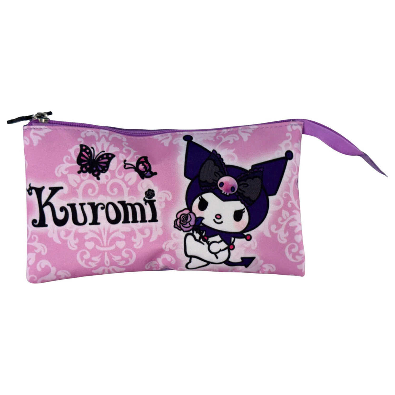 Hello Kitty Kuromi Purple trojitý peračník produktová fotografia