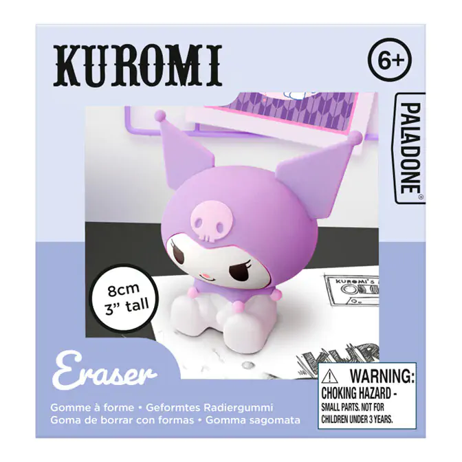 Hello Kitty Kuromi guma produktová fotografia