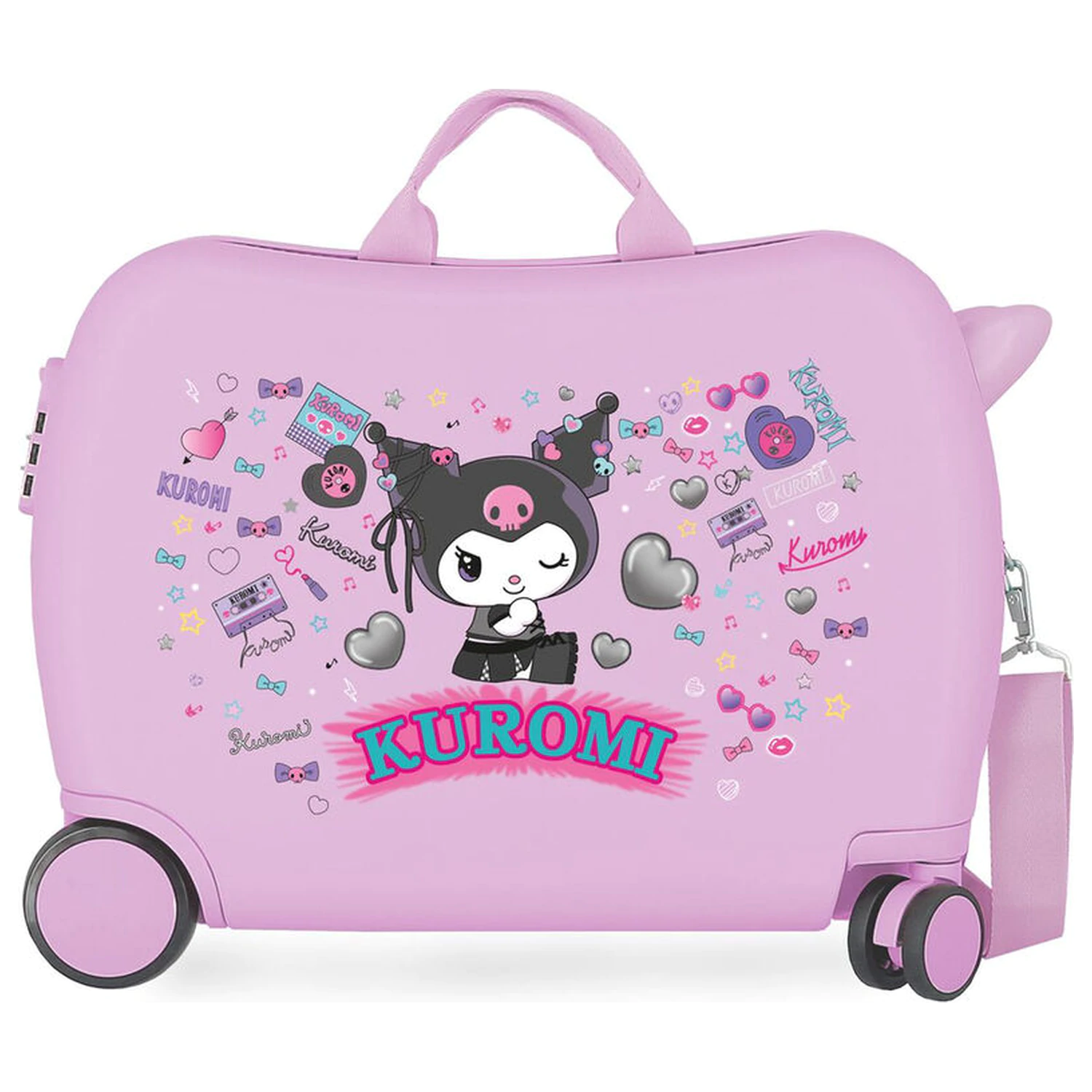 Hello Kitty Kuromi Retropop ABS trolley kufor 50cm produktová fotografia