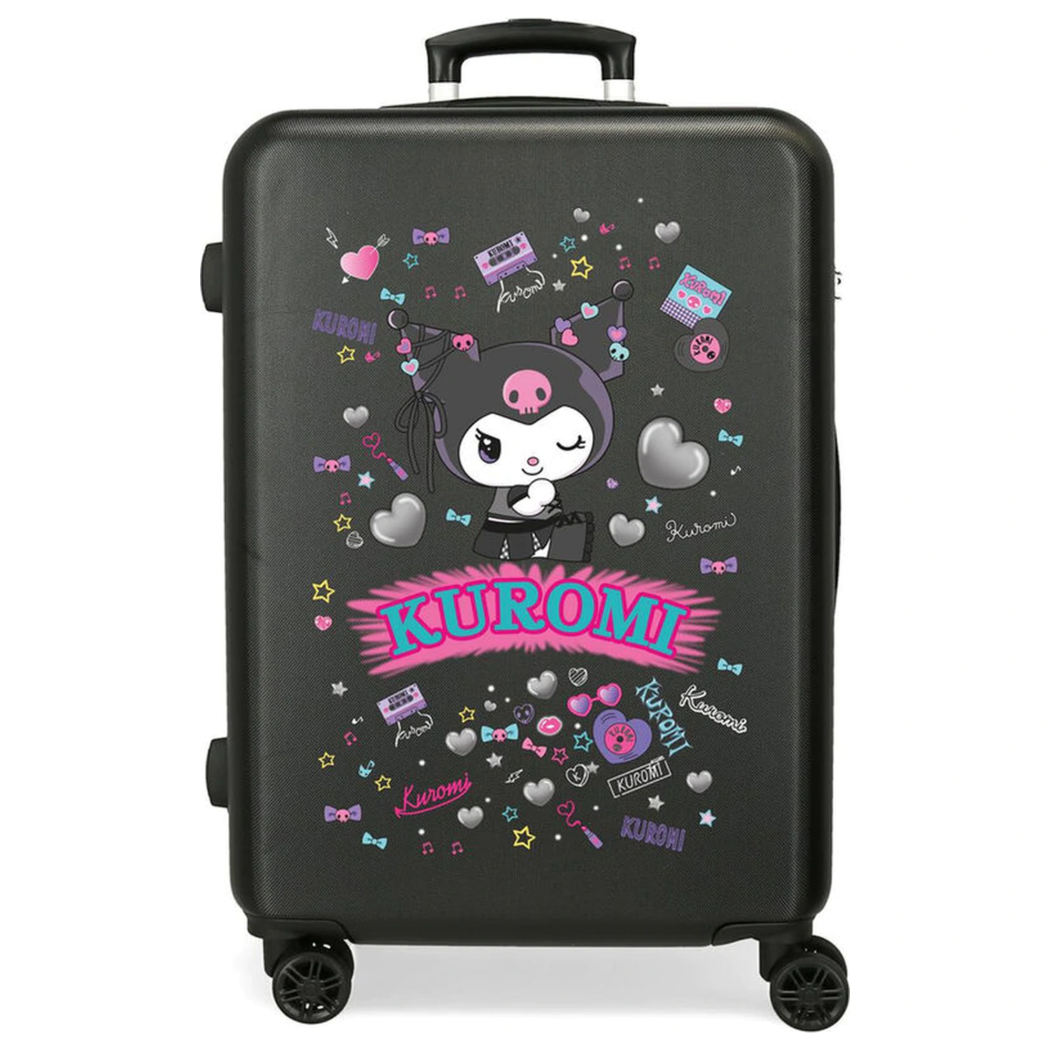 Hello Kitty Kuromi Retropop ABS trolley kufor 65cm produktová fotografia