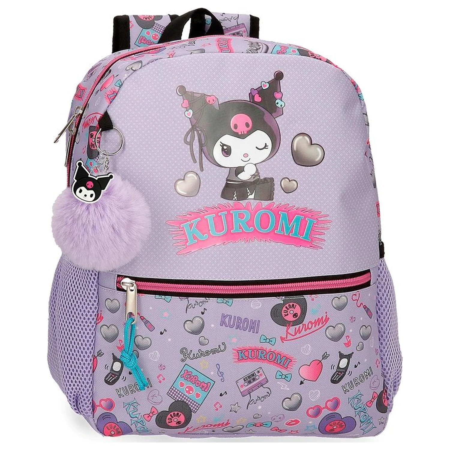 Hello Kitty Kuromi Retropop prispôsobiteľný batoh 33cm produktová fotografia