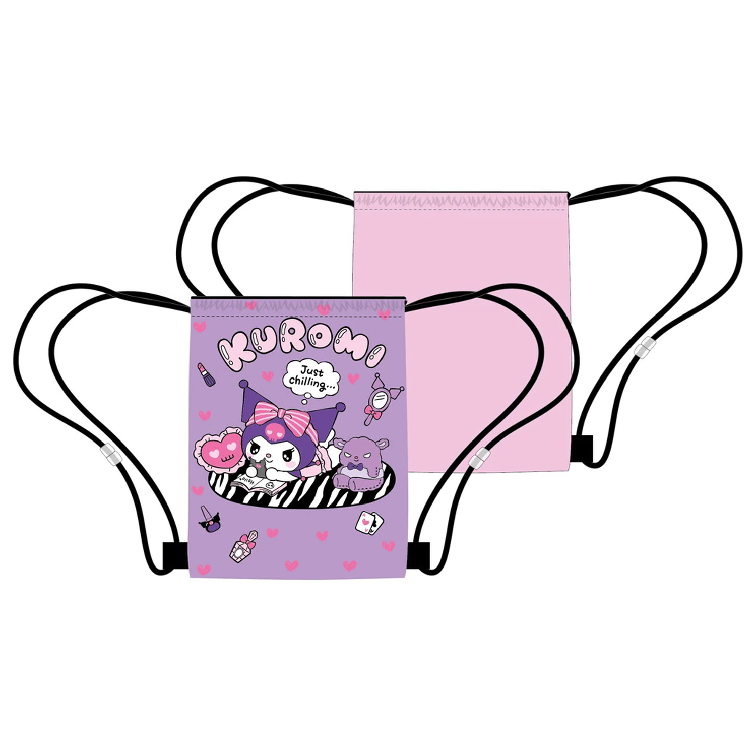 Hello Kitty Kuromi športová taška, taška do posilňovne 40 cm produktová fotografia