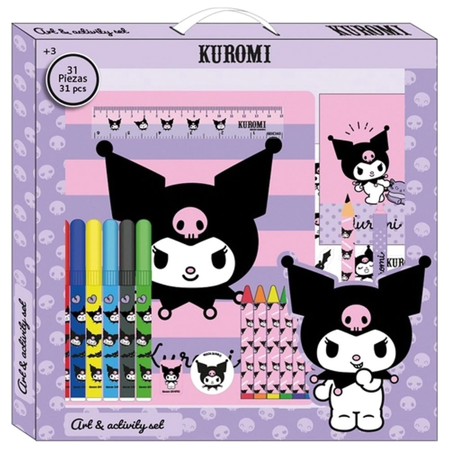 Hello Kitty Kuromi Activity set 31ks produktová fotografia