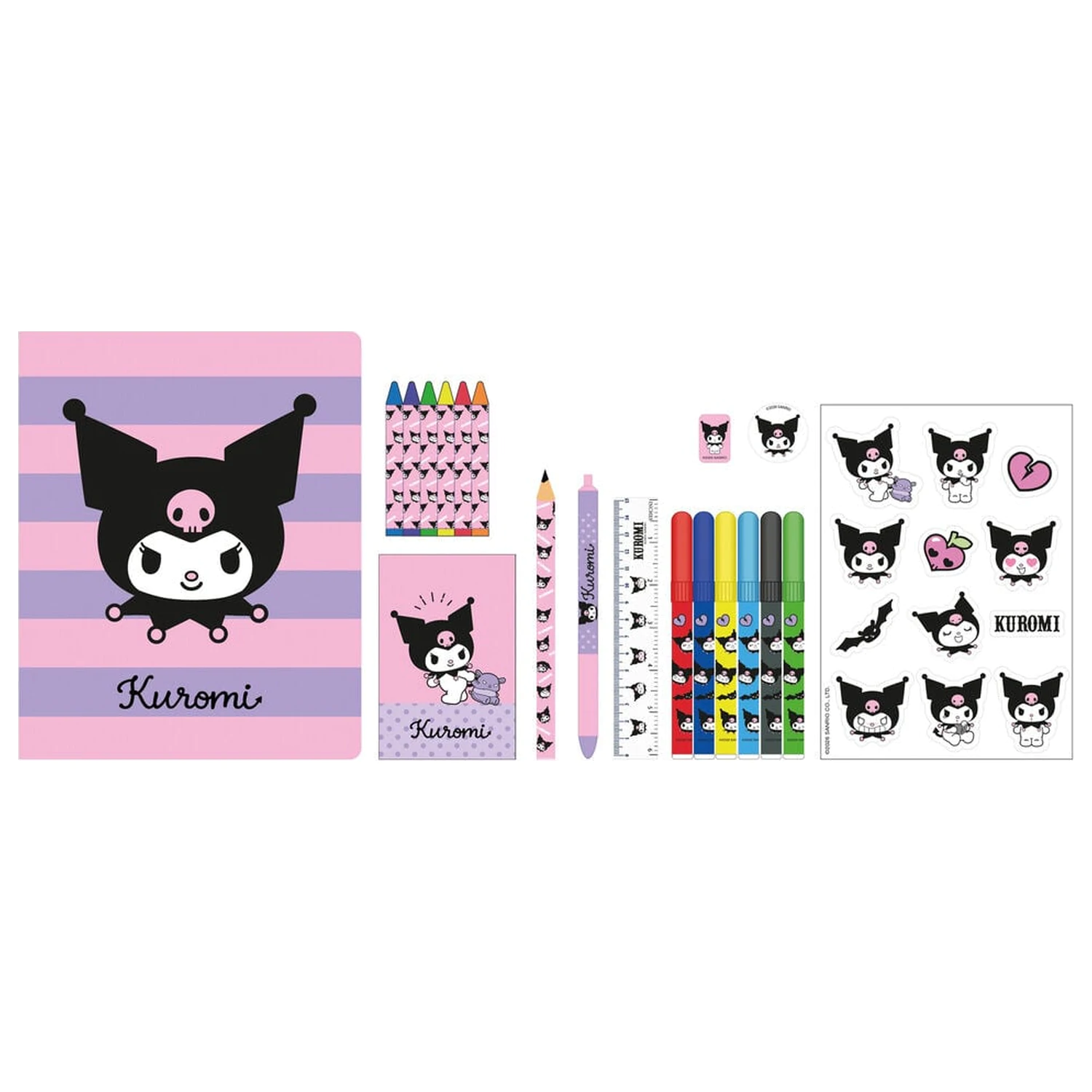 Hello Kitty Kuromi Activity set 31ks produktová fotografia