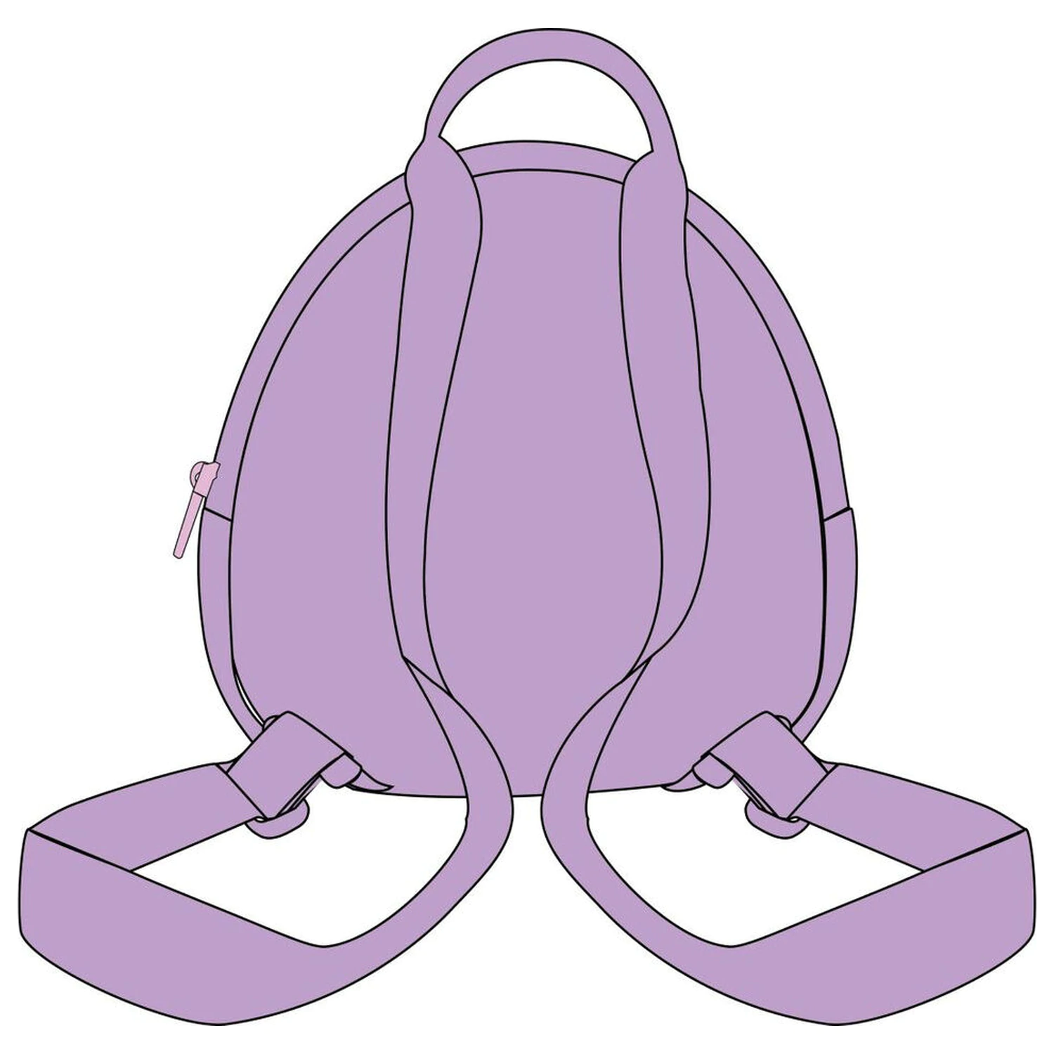 Hello Kitty Kuromi ruksak 20cm produktová fotografia