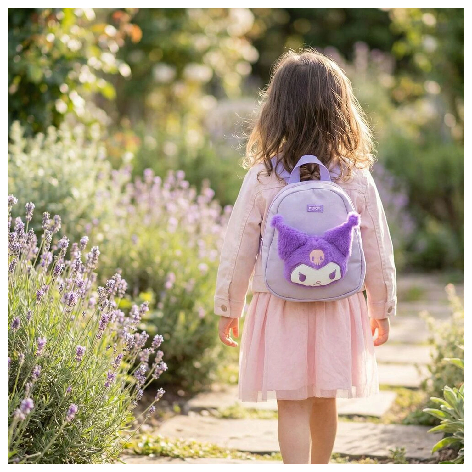 Hello Kitty Kuromi ruksak 20cm produktová fotografia