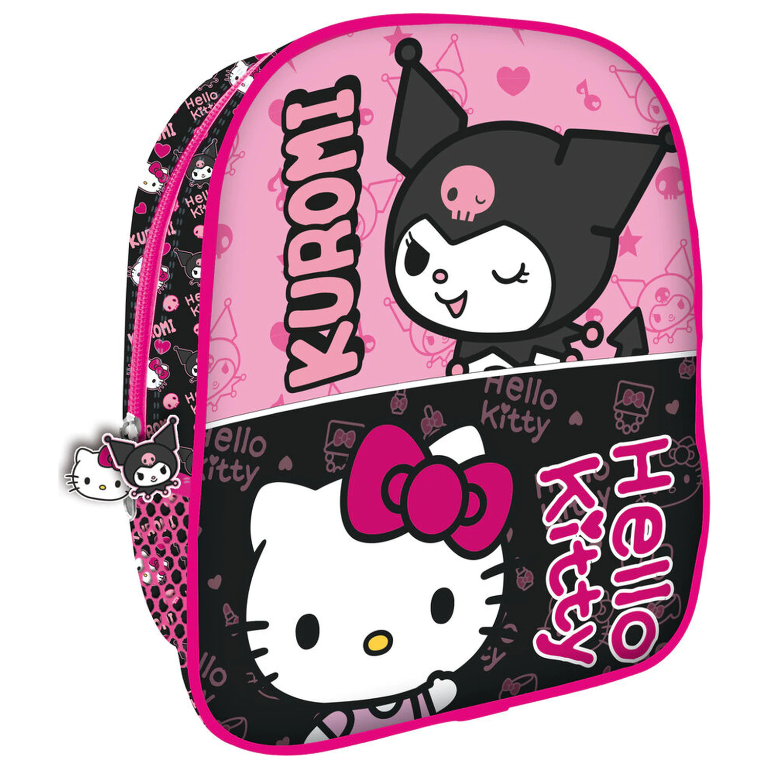 Hello Kitty & Kuromi batoh 26cm produktová fotografia