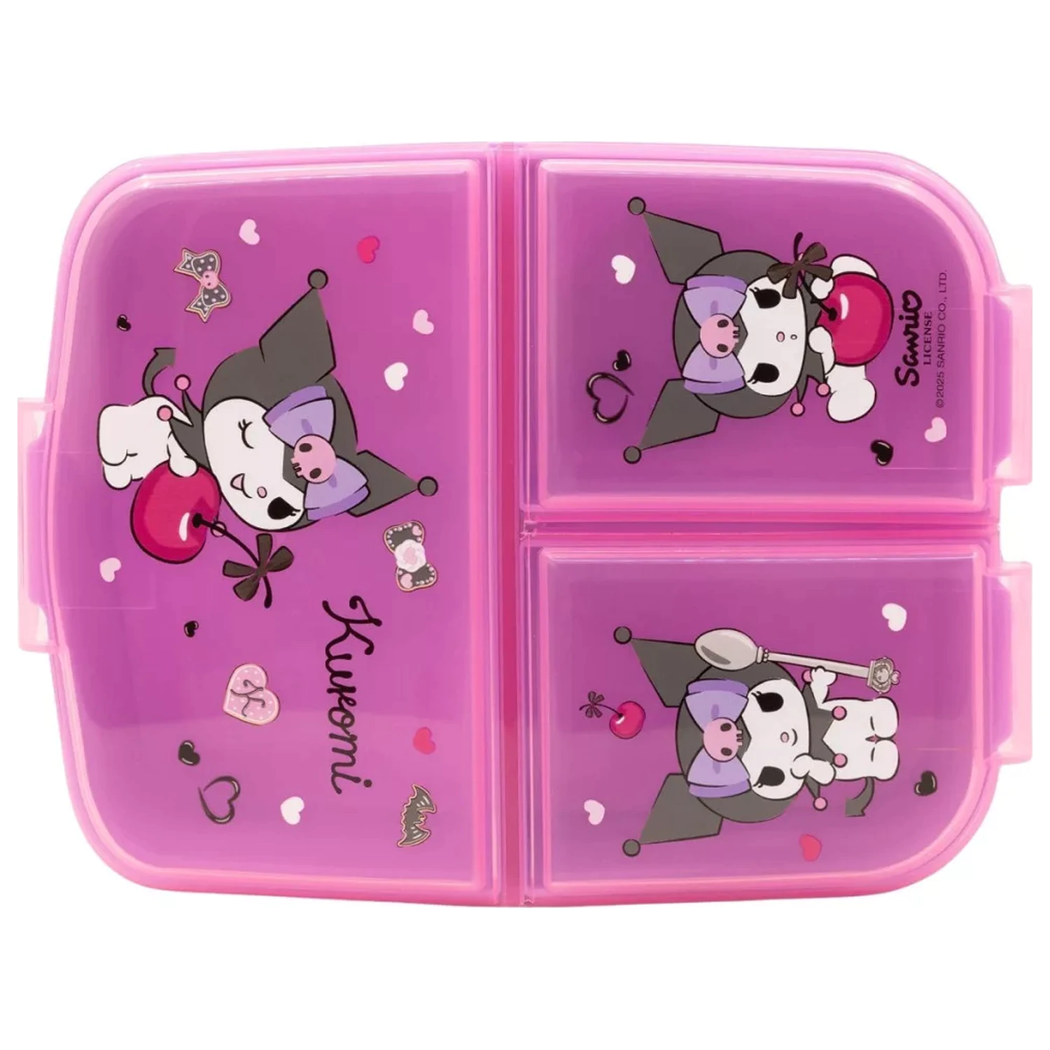 Hello Kitty Kuromi viac priehradkový obedár, box na sendvič produktová fotografia
