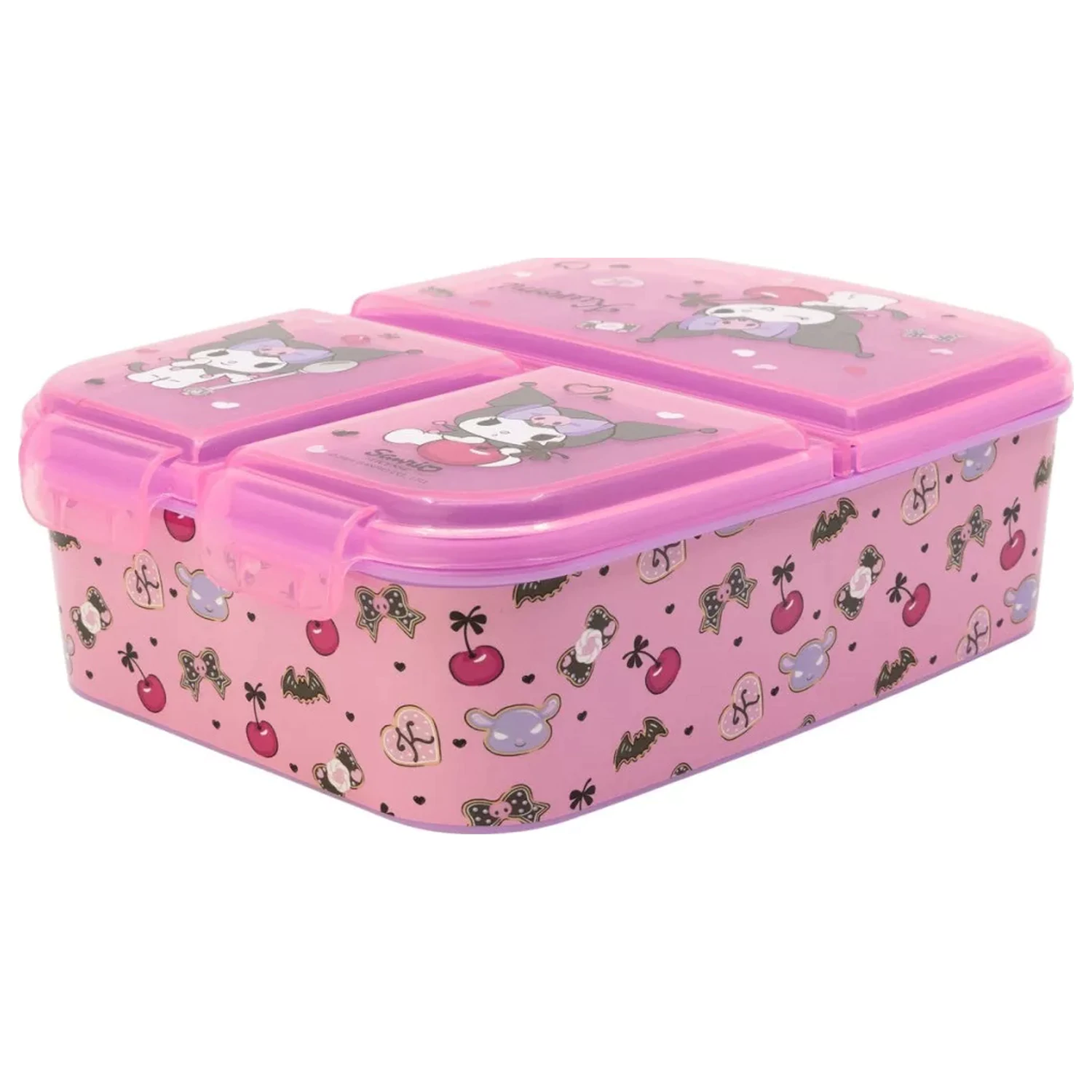 Hello Kitty Kuromi viac priehradkový obedár, box na sendvič produktová fotografia
