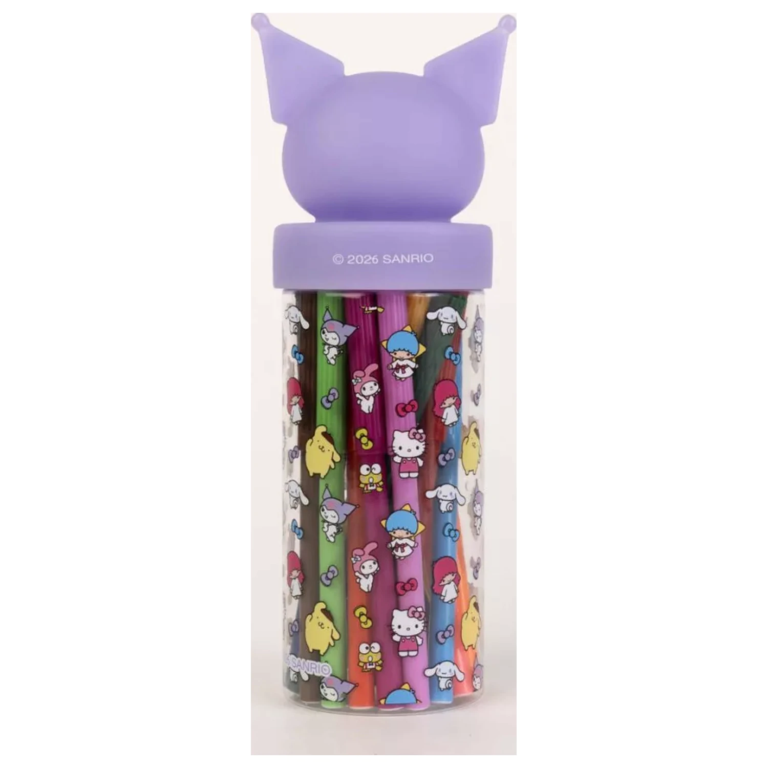 Hello Kitty Kuromi 18-dielna sada fixiek v 3D stojane produktová fotografia