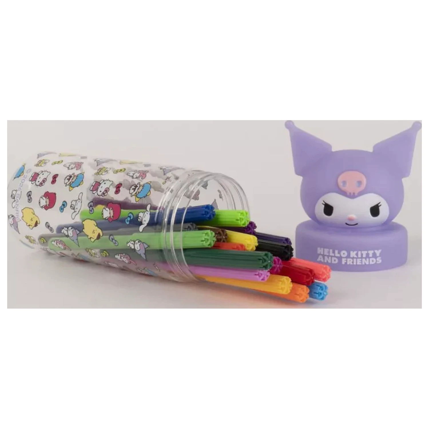 Hello Kitty Kuromi 18-dielna sada fixiek v 3D stojane produktová fotografia