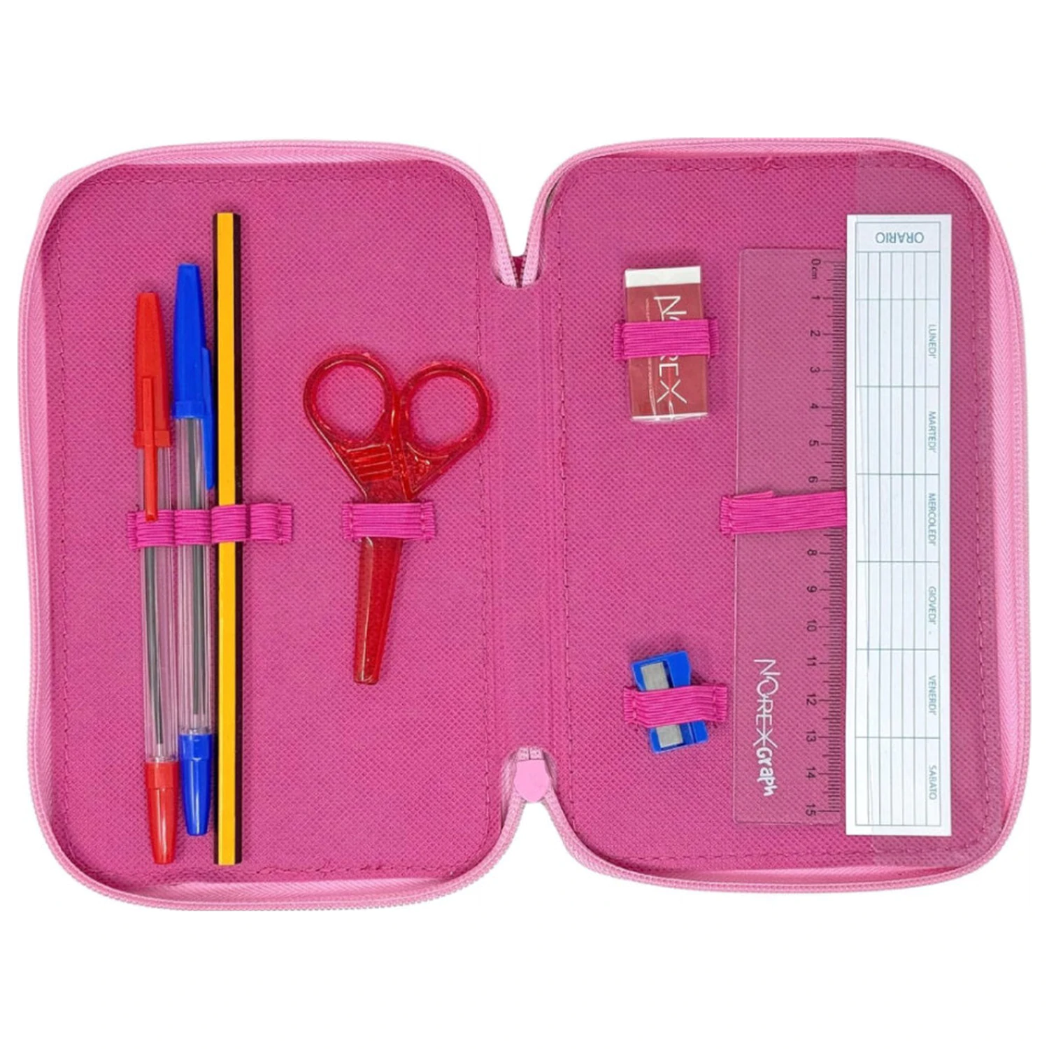 Hello Kitty Kuromi naplnený 3-poschodový peračník produktová fotografia