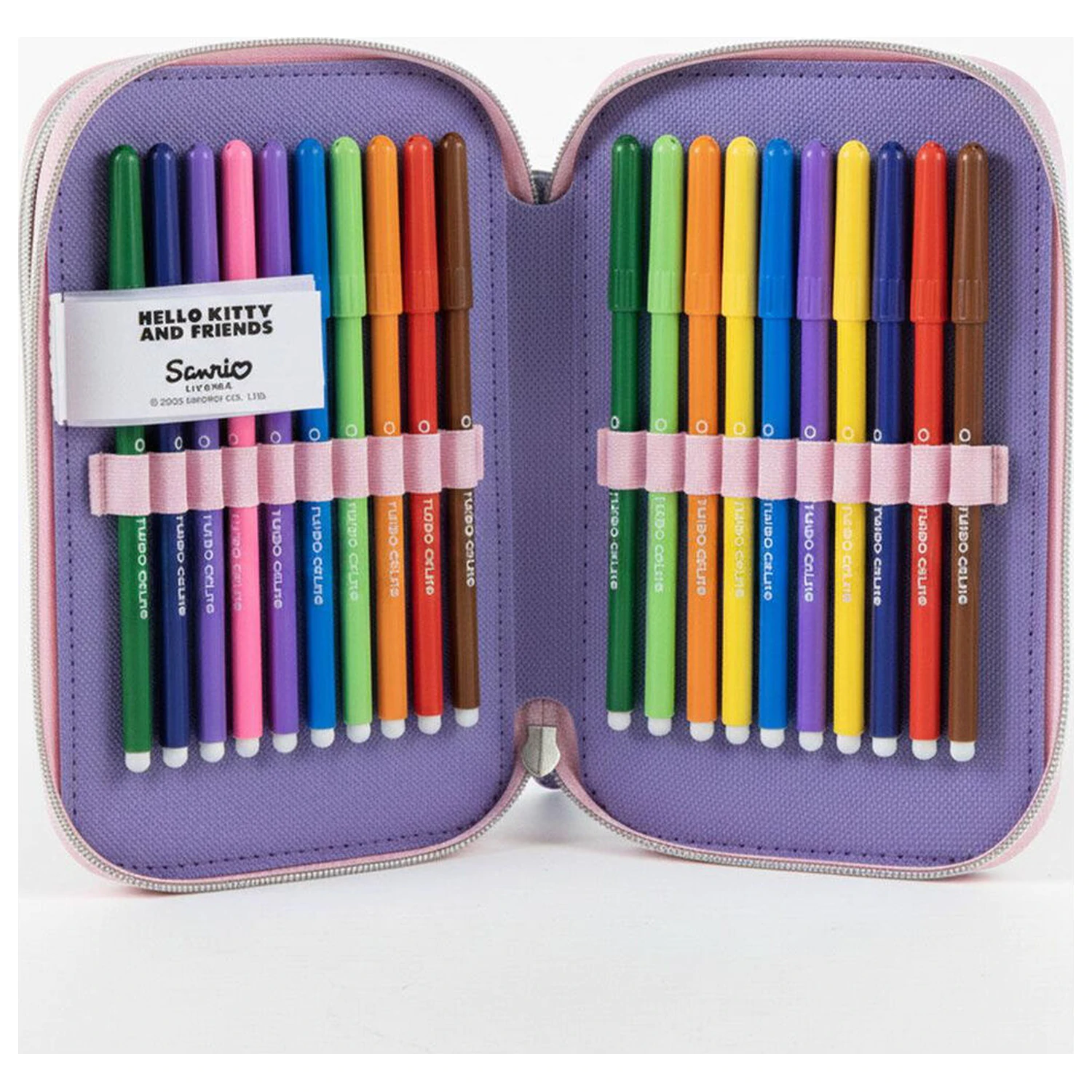 Hello Kitty Kuromi trojitý peračník produktová fotografia