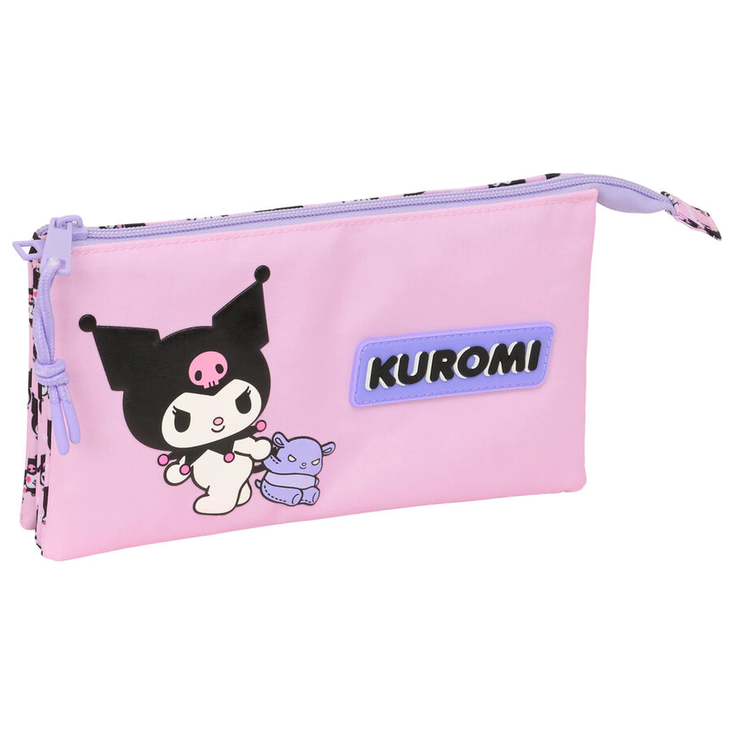 Hello Kitty Kuromi trojitý peračník produktová fotografia