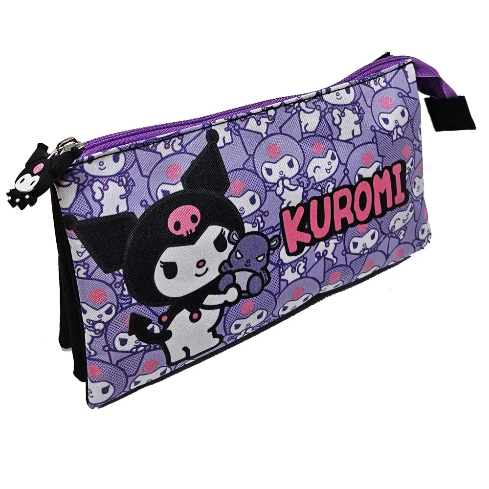 Hello Kitty Kuromi trojitý peračník produktová fotografia