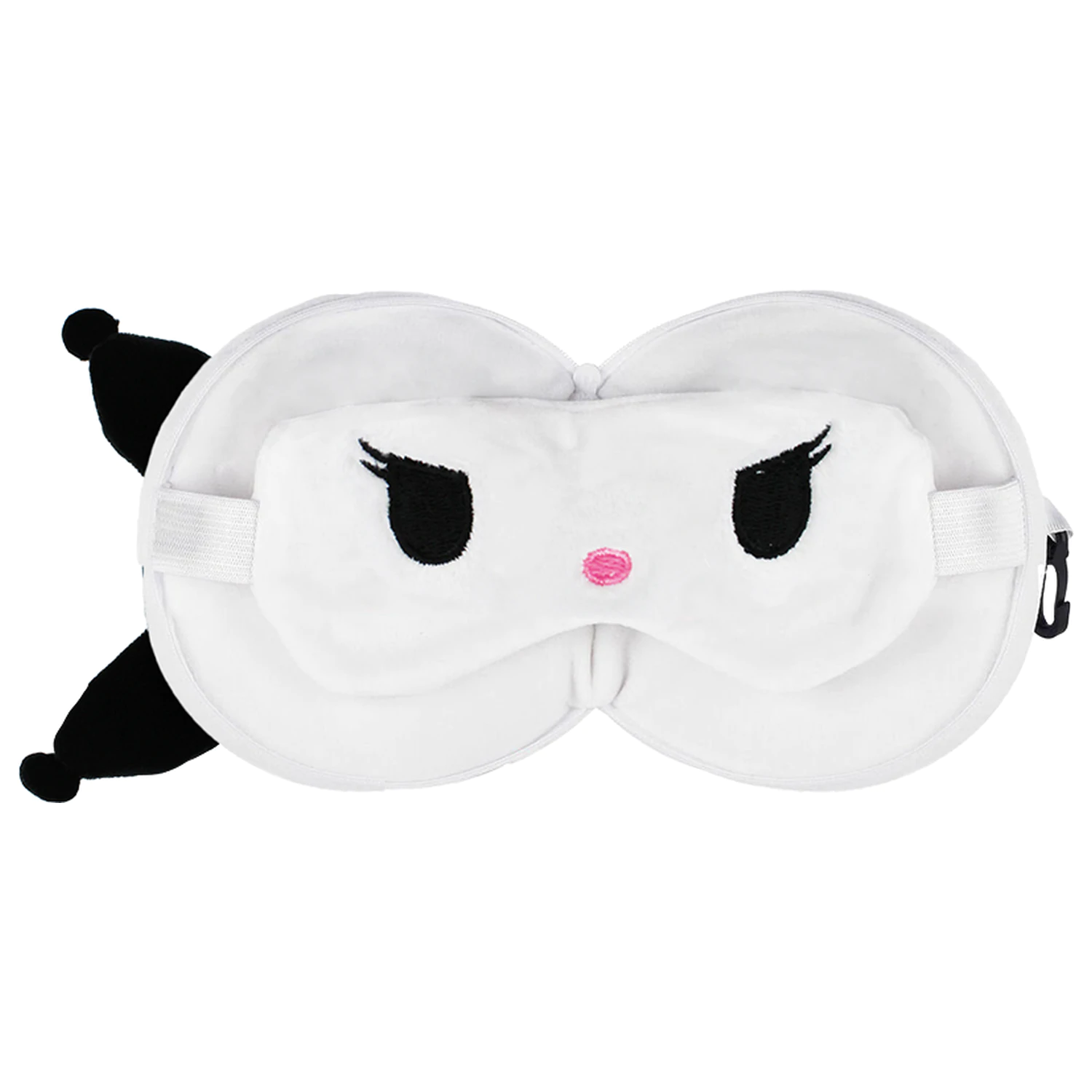 Hello Kitty Kuromi cestovný vankúš + maska 15cm produktová fotografia
