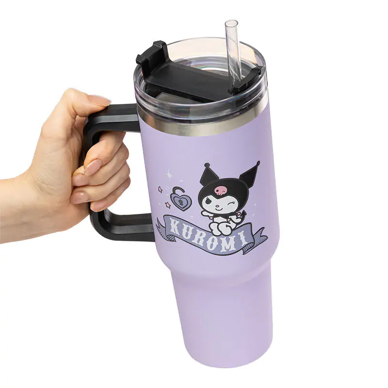 Hello Kitty Kuromi cestovný tumbler 1200 ml produktová fotografia