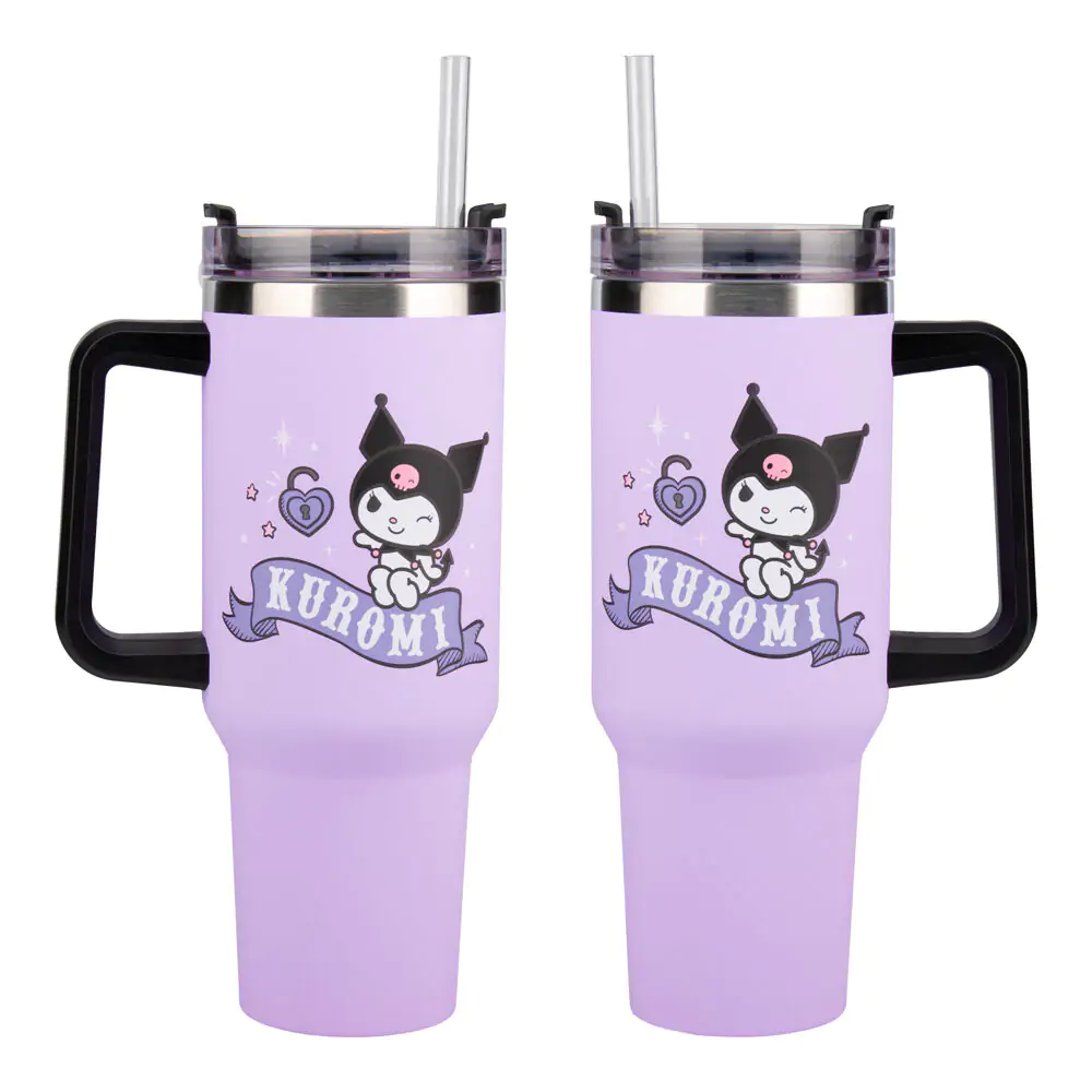 Hello Kitty Kuromi cestovný tumbler 1200 ml produktová fotografia