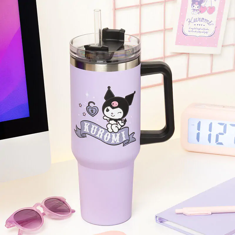 Hello Kitty Kuromi cestovný tumbler 1200 ml produktová fotografia