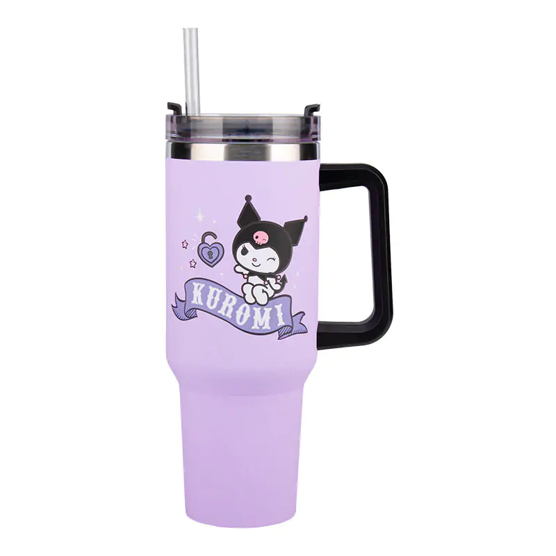 Hello Kitty Kuromi cestovný tumbler 1200 ml produktová fotografia