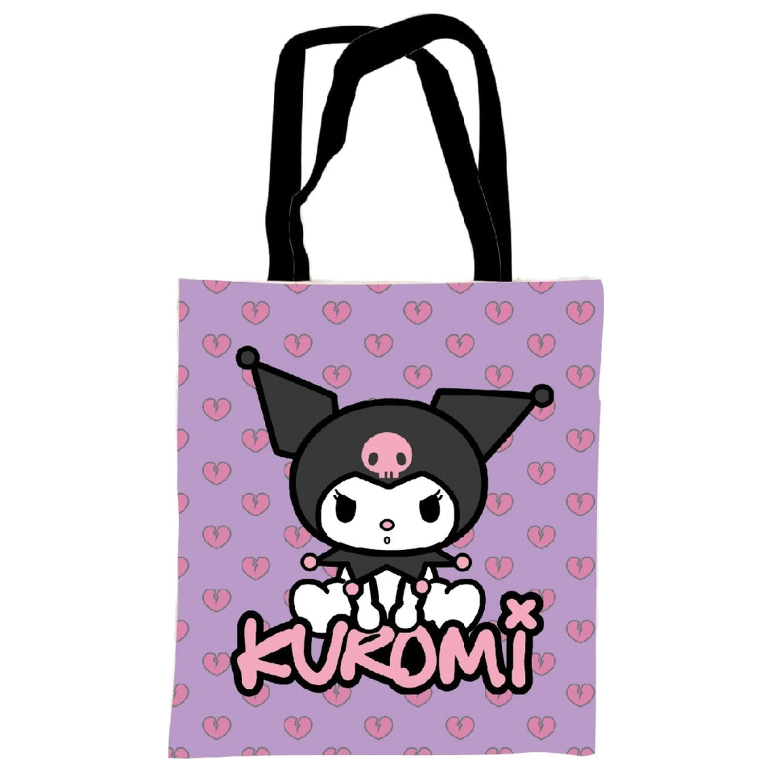 Hello Kitty Kuromi Plátená Taška, Nákupná Taška 44 cm produktová fotografia