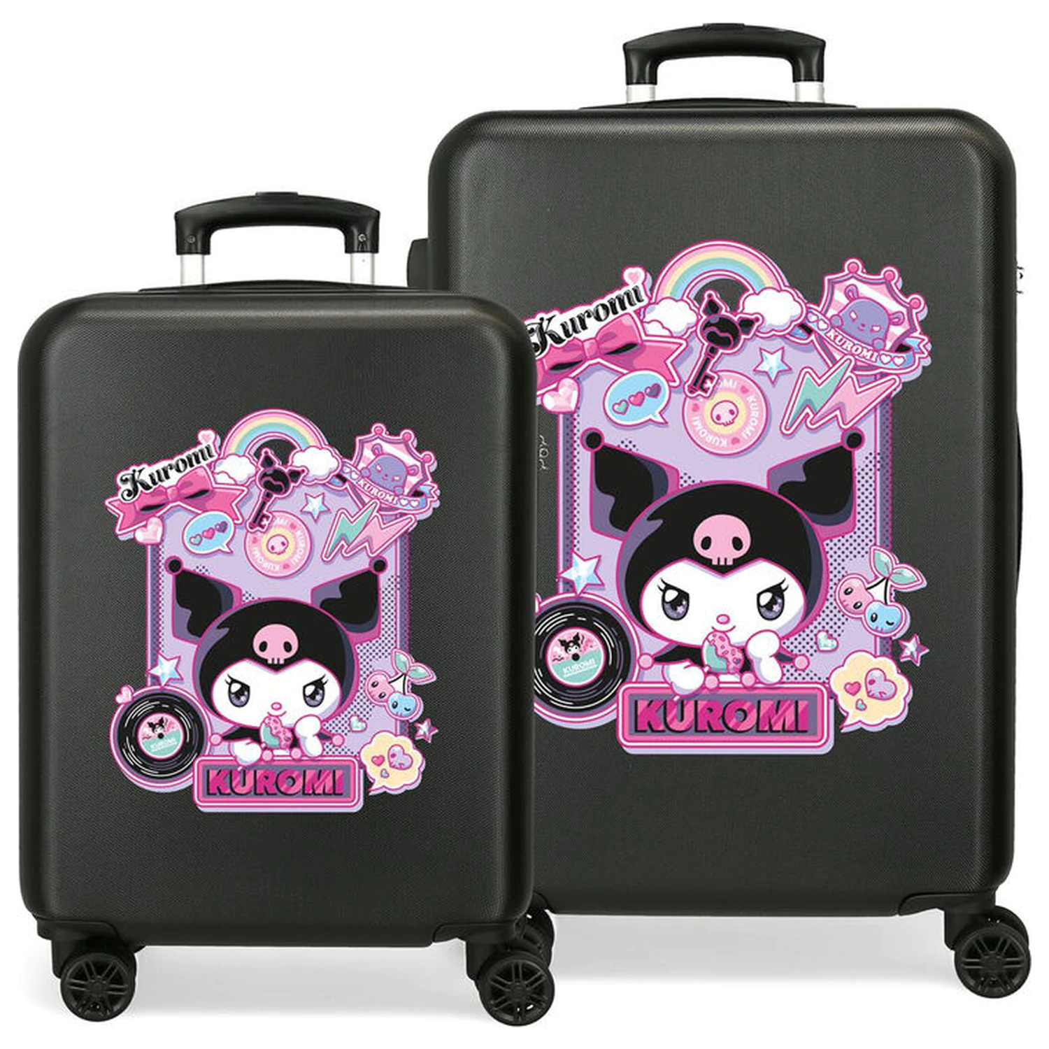 Hello Kitty Kuromi Wonder Set 2 ABS trolley kufre 55-65cm produktová fotografia