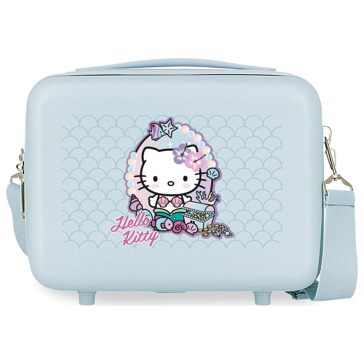 Hello Kitty Mermaid ABS prispôsobiteľný kozmetický kufrík produktová fotografia