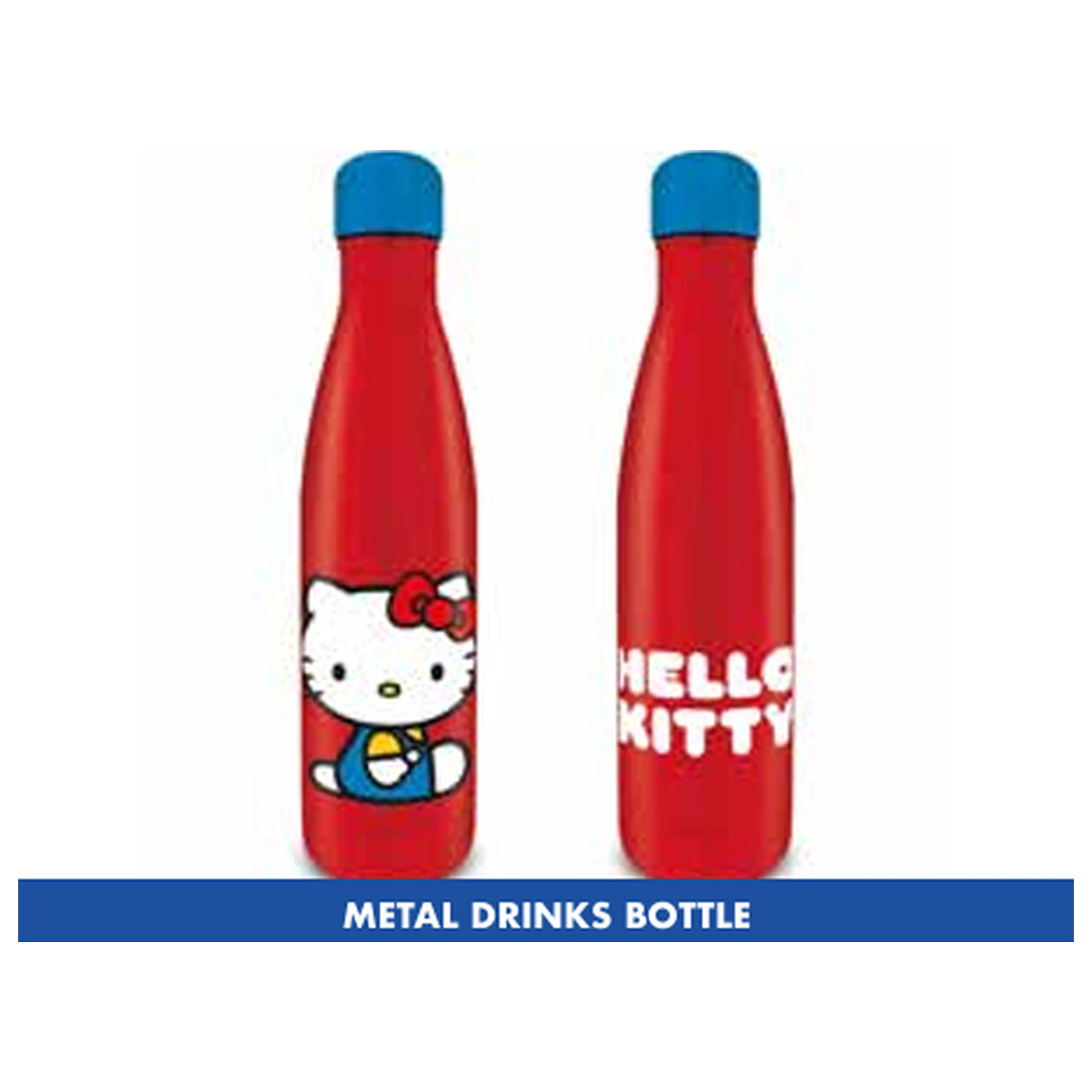 Hello Kitty kovová fľaša produktová fotografia