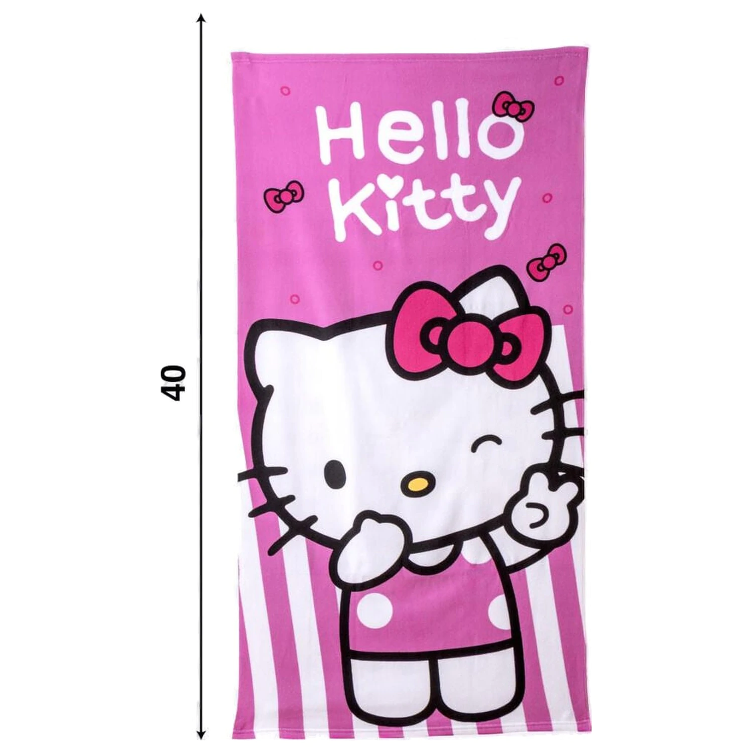 Hello Kitty uterák z mikrovlákna produktová fotografia