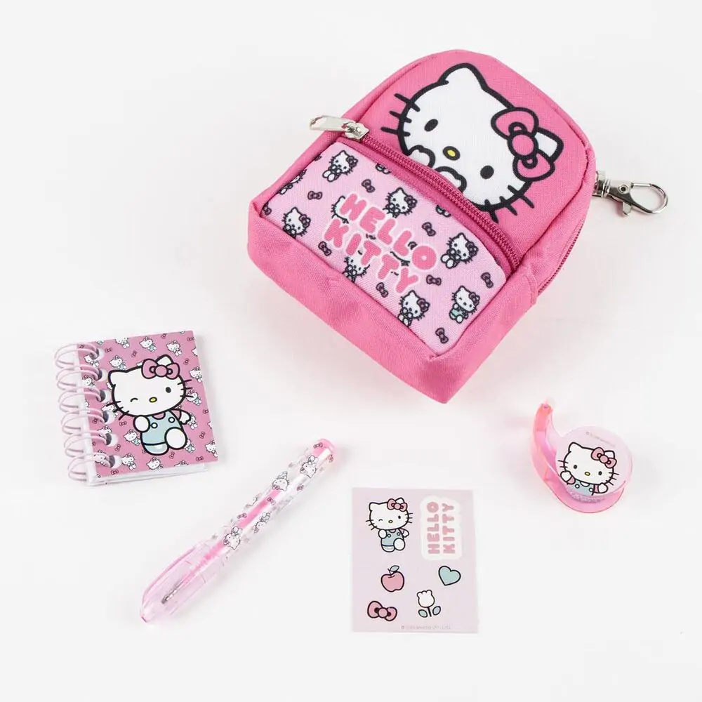 Hello Kitty písacie potreby mini ruksak set produktová fotografia