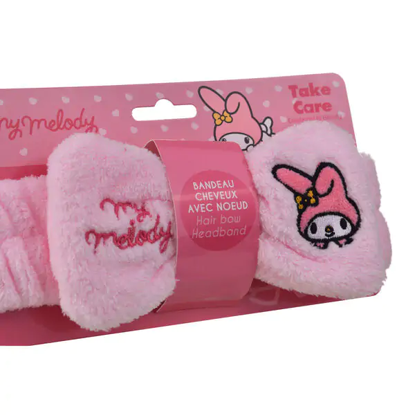 Hello Kitty My Melody čelenka na starostlivosť o pleť produktová fotografia