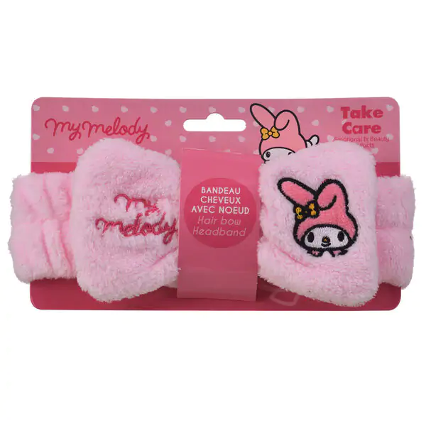 Hello Kitty My Melody čelenka na starostlivosť o pleť produktová fotografia