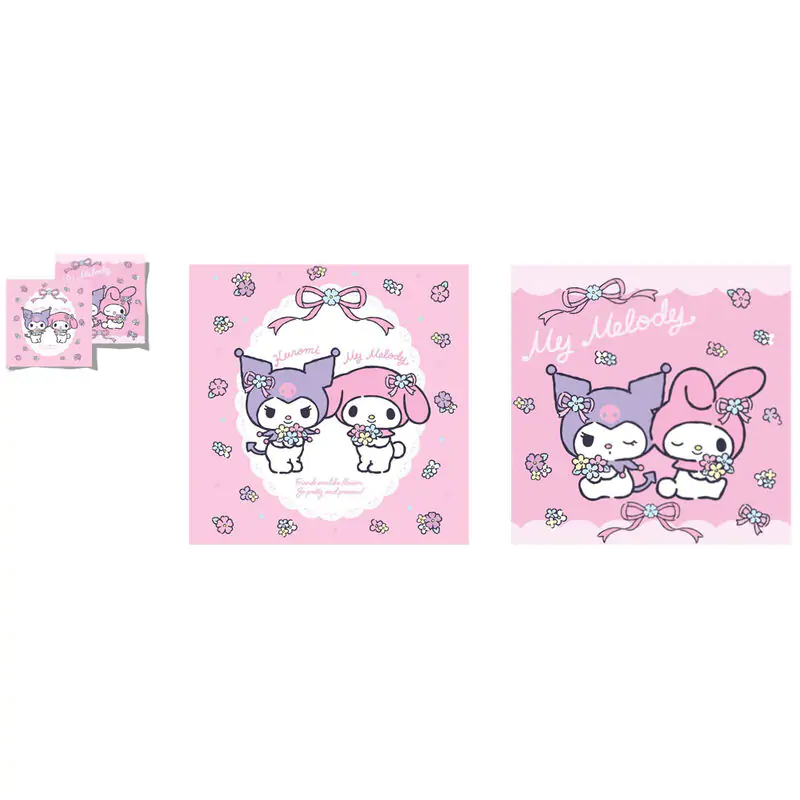 Hello Kitty My Melody vankúš produktová fotografia