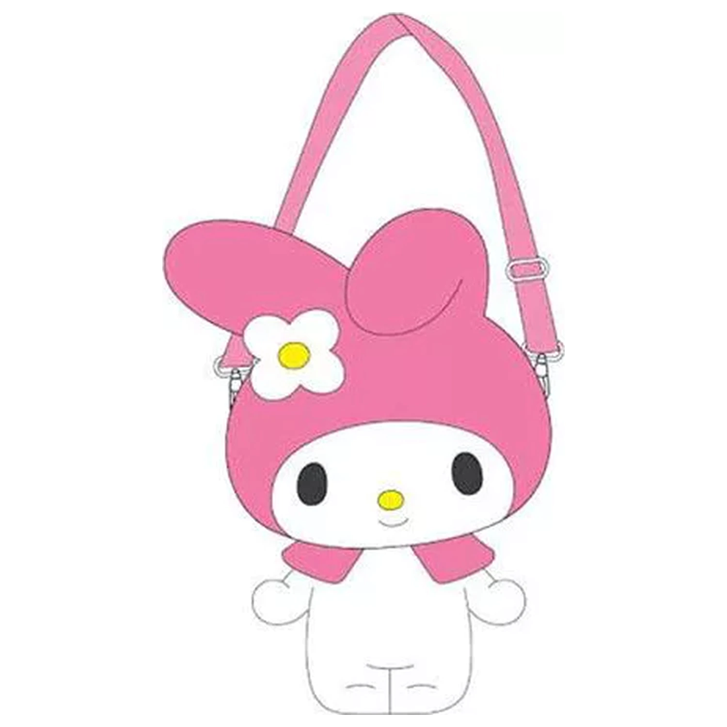 Hello Kitty My Melody taška cez rameno, crossbody taška 30 cm produktová fotografia