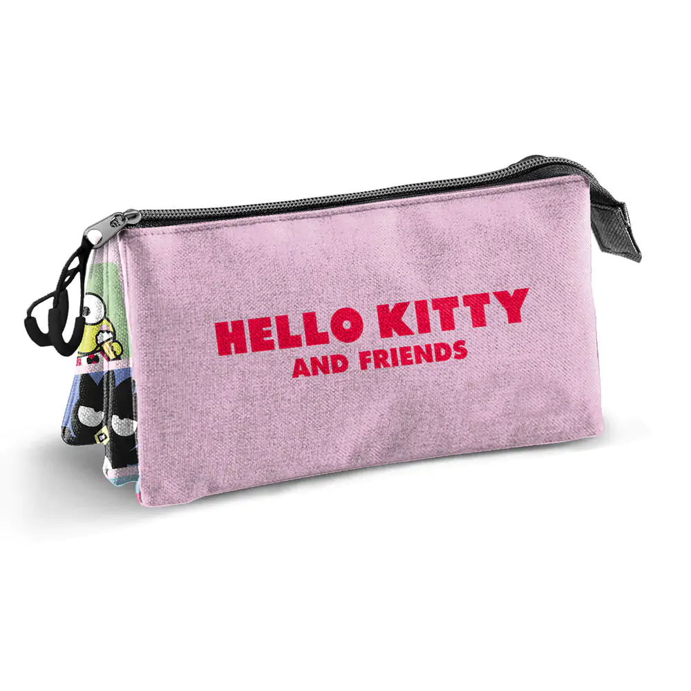 Hello Kitty Panels trojité puzdro na ceruzky produktová fotografia