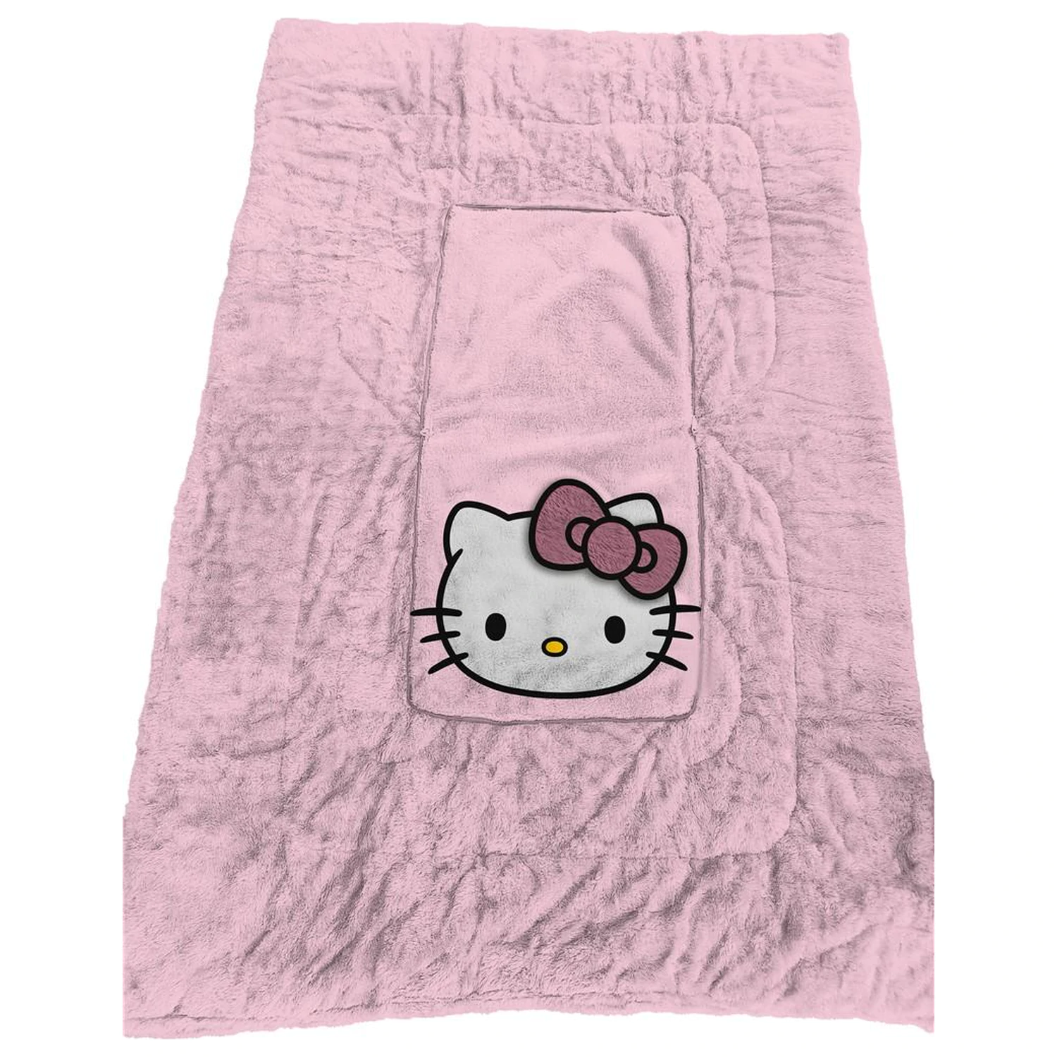 Hello Kitty vankúšová deka produktová fotografia
