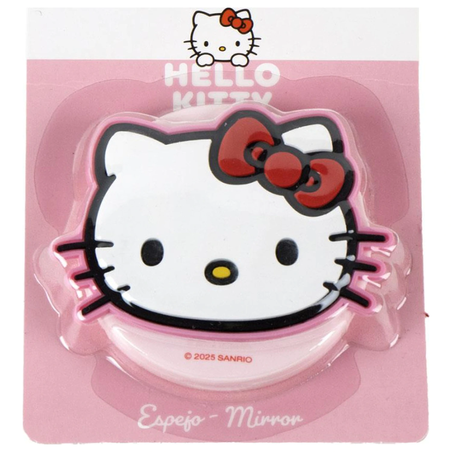 Hello Kitty Ružové 3D Kozmetické Zrkadlo produktová fotografia