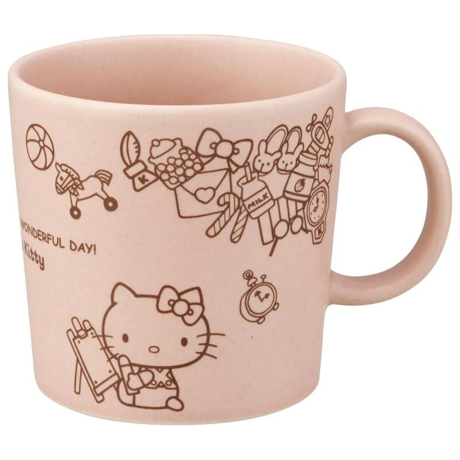Hello Kitty Ružová Sakura Hrnček Mino produktová fotografia