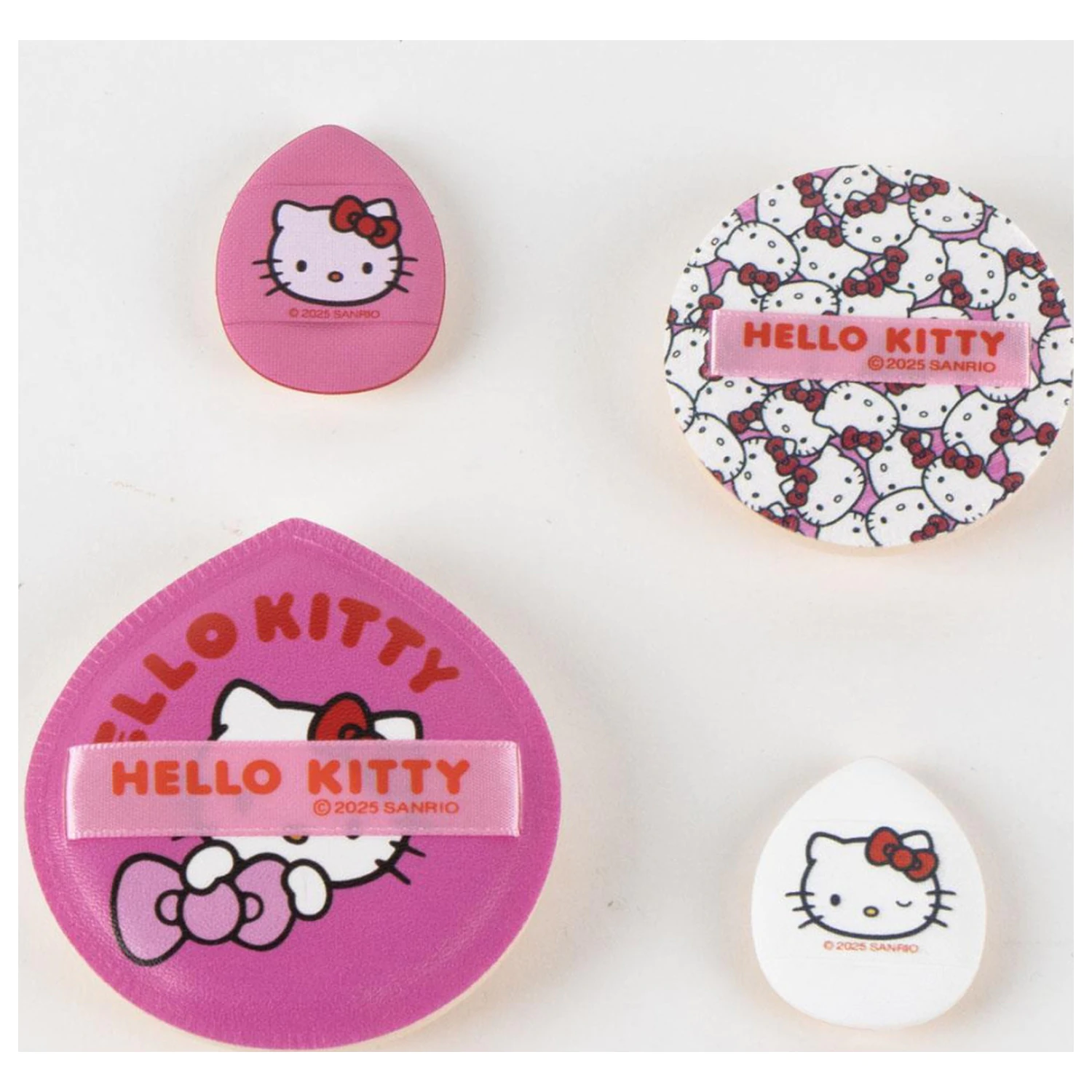 Hello Kitty Pink kozmetické hubky set 4 kusy produktová fotografia