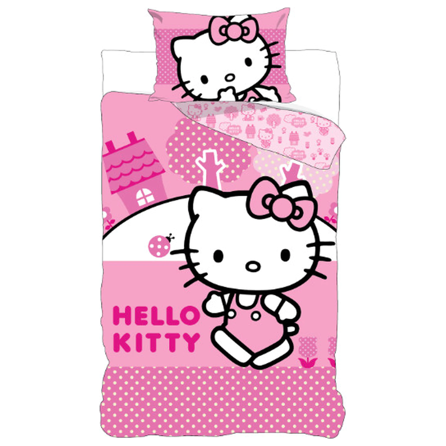 Hello Kitty Pink World obliečka na perinu produktová fotografia