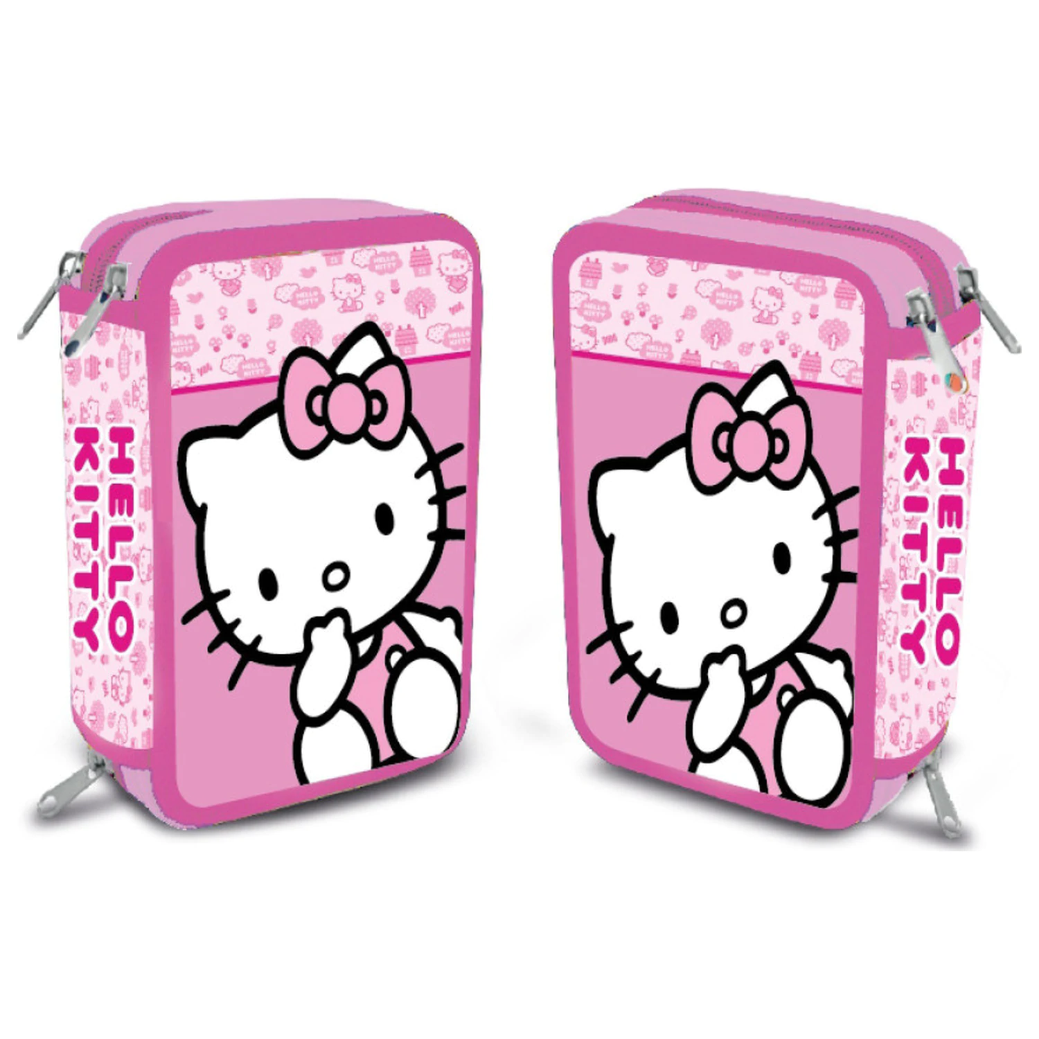 Hello Kitty Pinky plnené trojposchodové peračník produktová fotografia