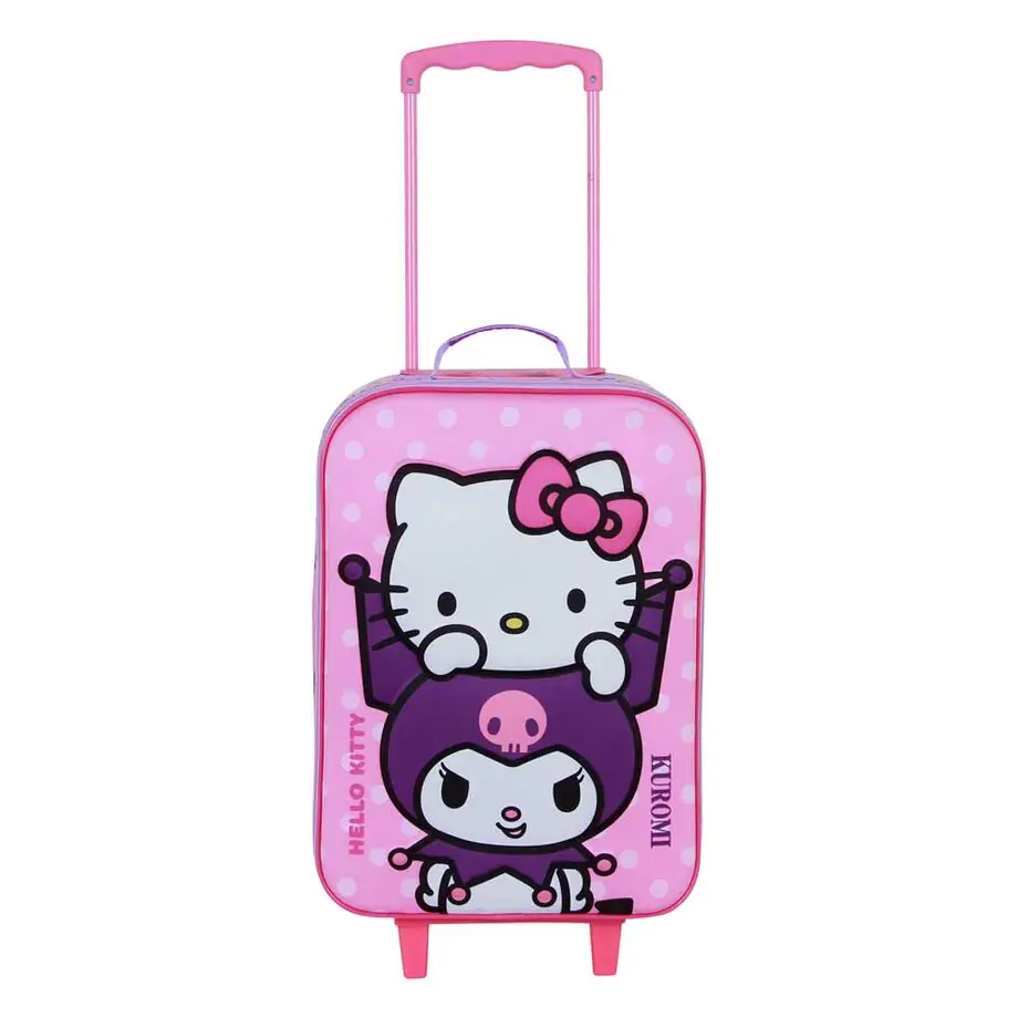 Hello Kitty Playful 3D kufor na kolieskach 52 cm produktová fotografia