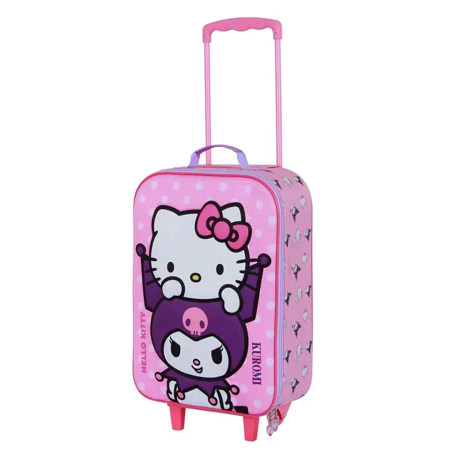 Hello Kitty Playful 3D kufor na kolieskach 52 cm produktová fotografia