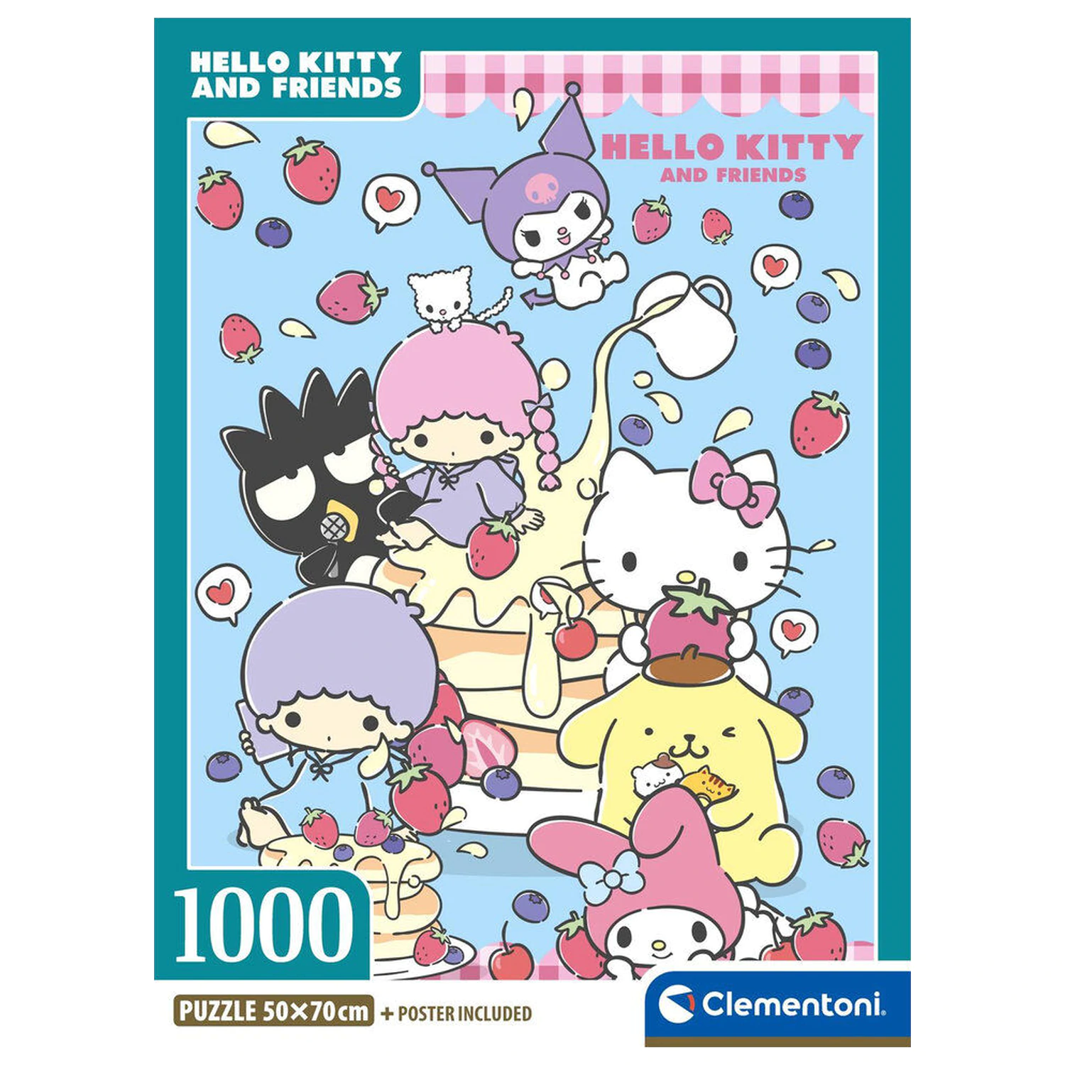 Hello Kitty puzzle 1000 kusov produktová fotografia
