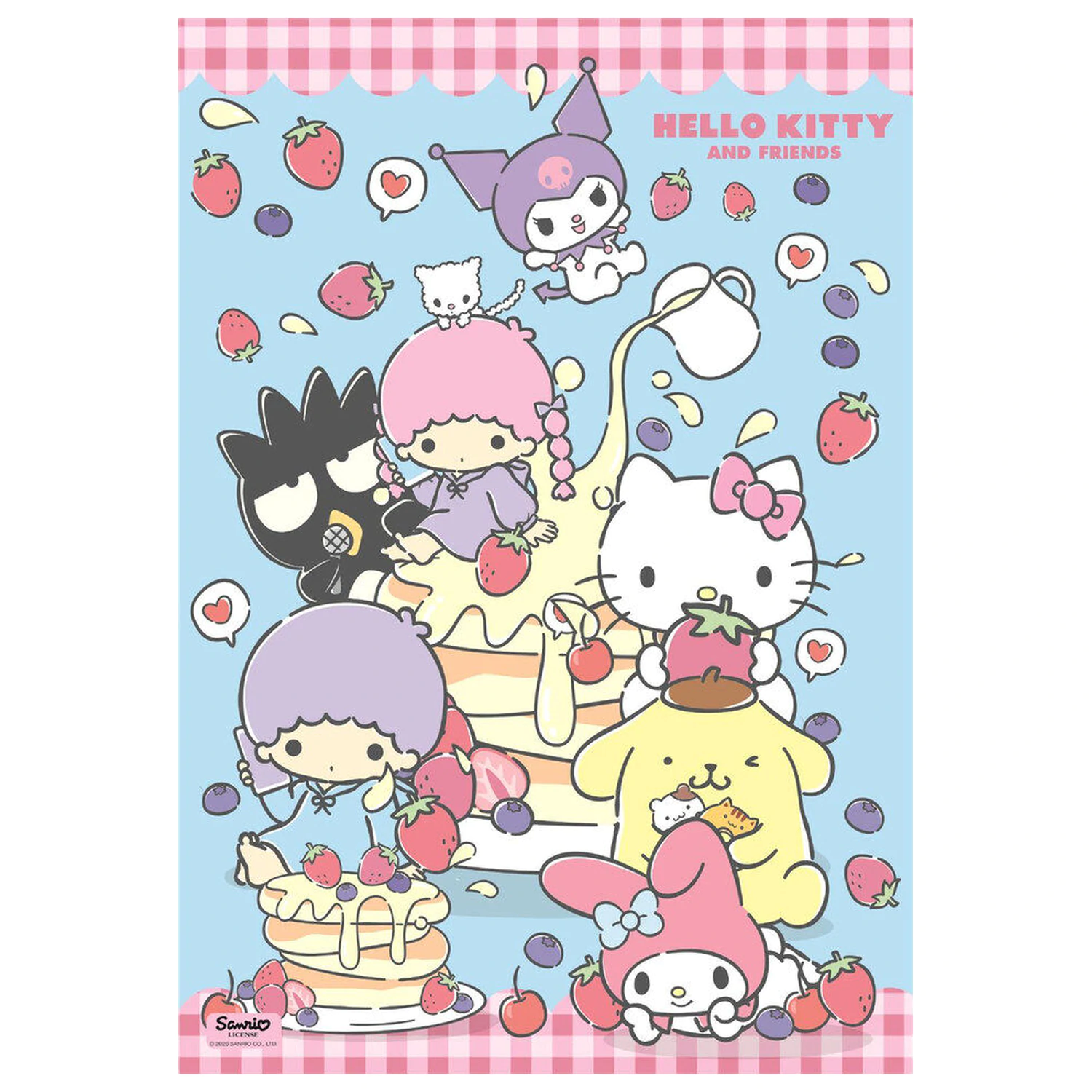 Hello Kitty puzzle 1000 kusov produktová fotografia