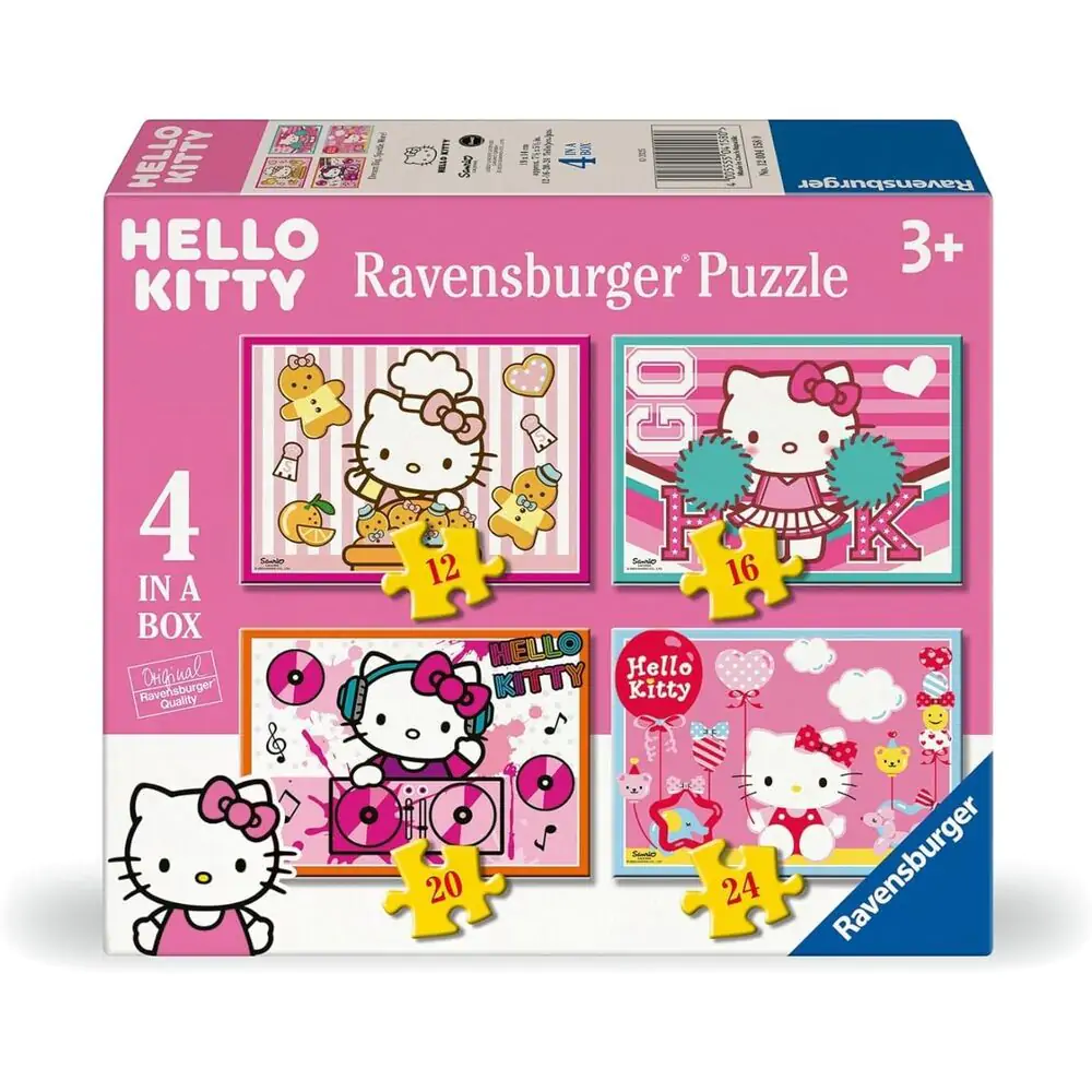 Hello Kitty puzzle 12-16-20-24 dielikov produktová fotografia