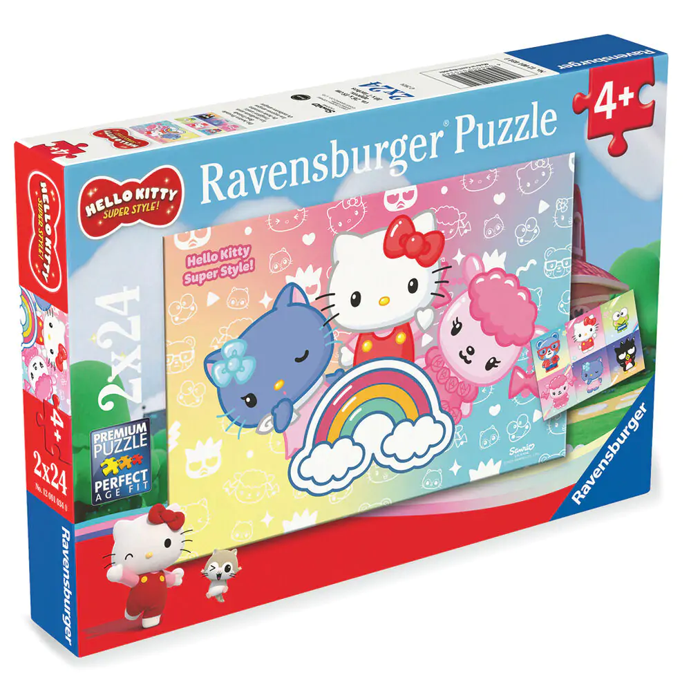 Hello Kitty puzzle 2 x 24 ks produktová fotografia