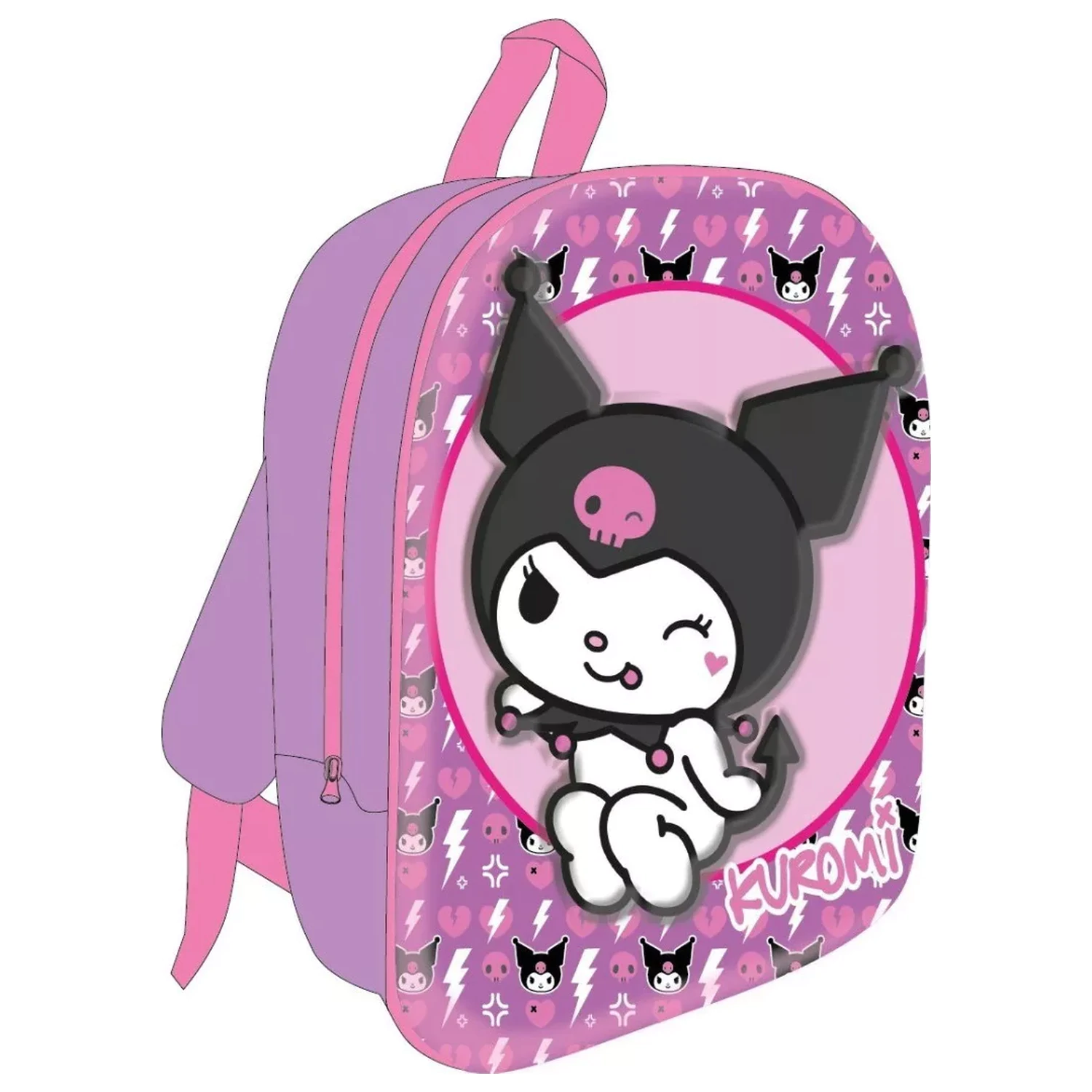 Hello Kitty Rebel Heart 3D Batoh, taška 30 cm produktová fotografia