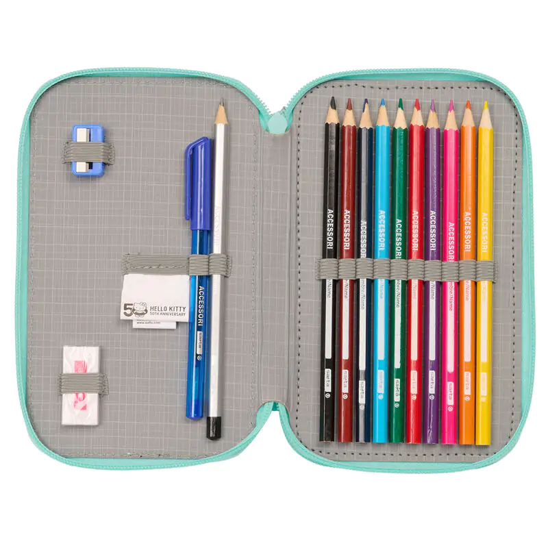 Hello Kitty Sea Lovers dvojité puzdro na ceruzky 28 ks produktová fotografia